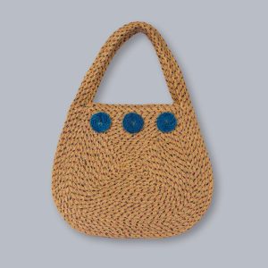CARTERA DE YUTE PARA DAMA