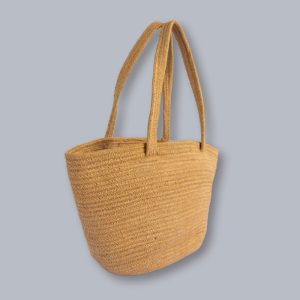 CARTERA DE YUTE PARA DAMA