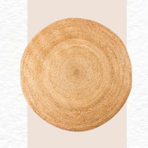 ALFOMBRA DE PISO YUTE / ALGODÓN